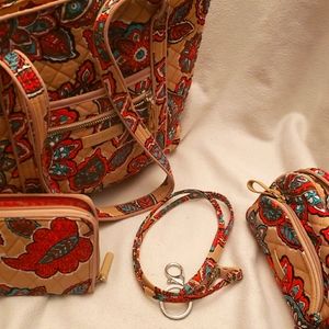 Vera Bradley Set Desert Floral
